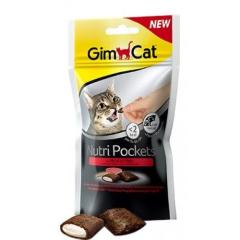 Gimcat Nutripockets Kedi Ödülü Biftekli Malt 60 Gr