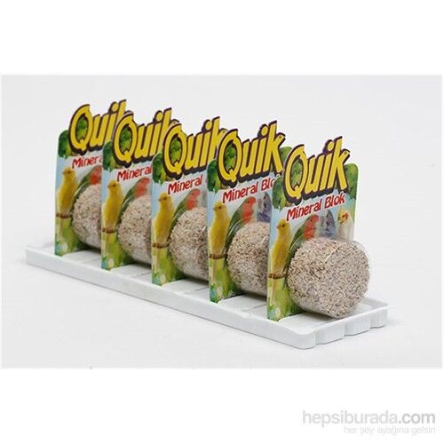 Quik Mineral Blok Kuş Gaga Taşı 5 cm