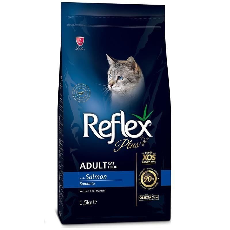 Reflex Plus Somonlu Yetişkin Kedi Maması 1.5 Kg