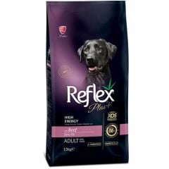Reflex Plus Yüksek Enerjili Biftekli Köpek Maması 15 Kg