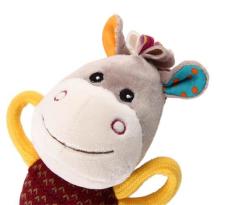 Gigwi Plush Friendz Sesli Eşek Peluş Köpek Oyuncagı