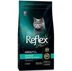 Reflex Plus Somonlu Kısırlaştırılmış Kedi Maması 1.5 Kg