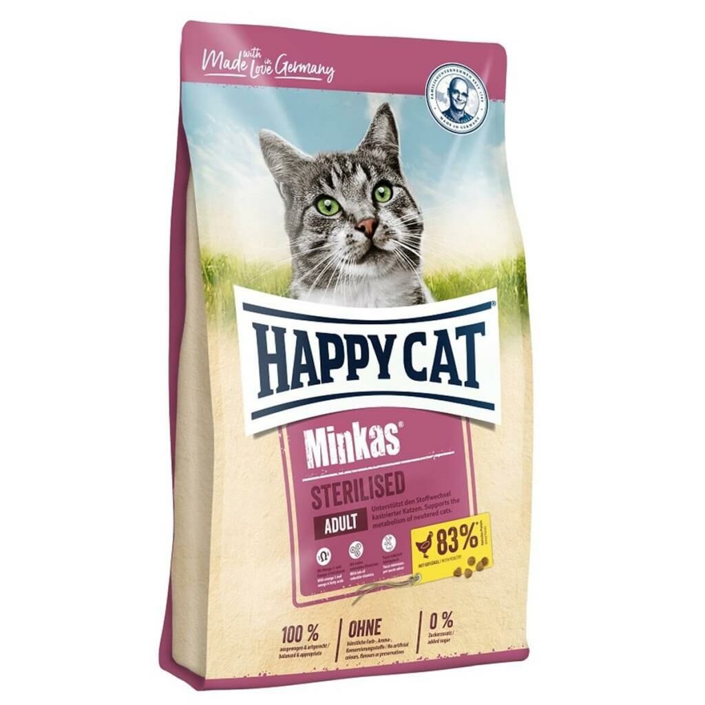 Happy Cat Minkas Sterilised Kisir Kedi Mamasi 1,5 Kg