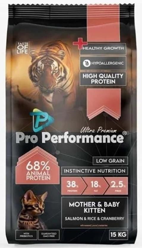 Pro Performance Somonlu  Anne ve Yavru Kedi Mamasi 2 Kg