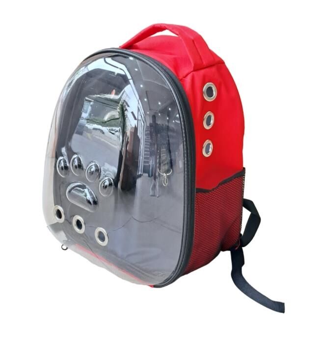 Pet Pretty Eco Astronot Taşıma Çantası Kırmızı