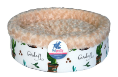 Petpretty Special Pelus Simit Yatak Bej 50x50x15 Cm