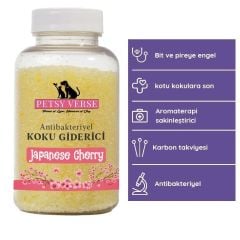 Petsy Verse Japon Kirazı Kokulu Kedi Kumu Koku Giderici 220gr