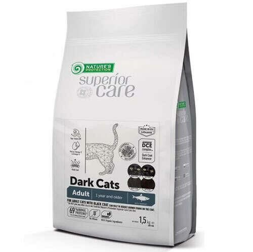 Nature's Protection Dark Cat Siyah Tüylü Kedi Maması 1,5 Kg