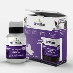 ZooVital Optivital Göz Temizleme Seti (150 ML Solüsyon+Pamuk)