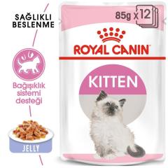 Royal Canin Kitten İnstinctive Jelly Yavru Kedi Konservesi 85 Gr