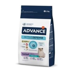 Advance Hairball Hindili Kısırlaştırılmış Kedi Maması 1,5 Kg