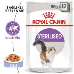 Royal Canin Jelly Sterilised Kısırlaştırılmış Yaş Kedi Maması 85 Gr