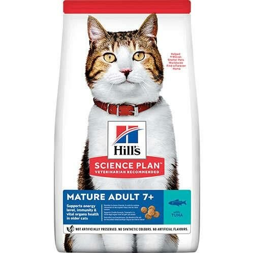 Hill's 7+ Ton Balıklı Yaşlı Kedi Maması 1,5kg