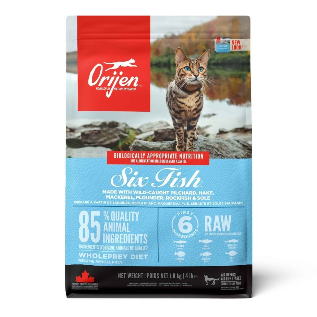 Orijen Six Fish Yetişkin Kedi Maması 1.8 Kg