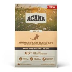 Acana Homestead Harvest Tavuklu ve Hindili Yetişkin Kedi Maması 1,8 Kg