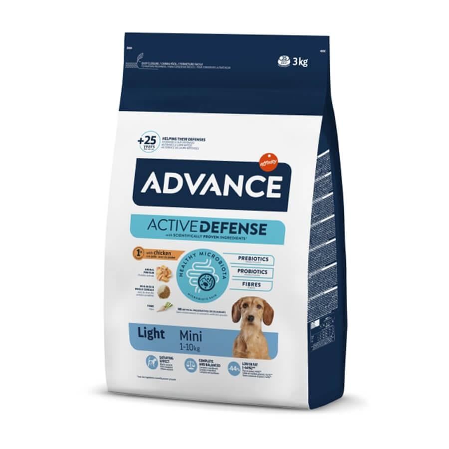 Advance Light Tavuklu Küçük Irk Köpek Maması 3 kg