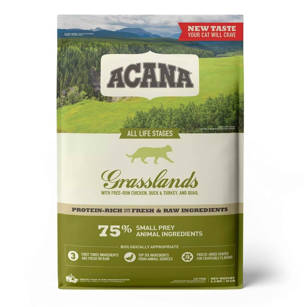 Acana Grasslands Kedi Maması 4,5 Kg