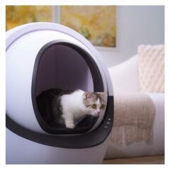 Aclium Otomatik Kedi Tuvaleti ( Oval ) 64x64x72