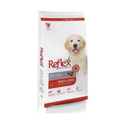 Reflex Biftekli ve Pirinçli Yavru Köpek Maması 15kg