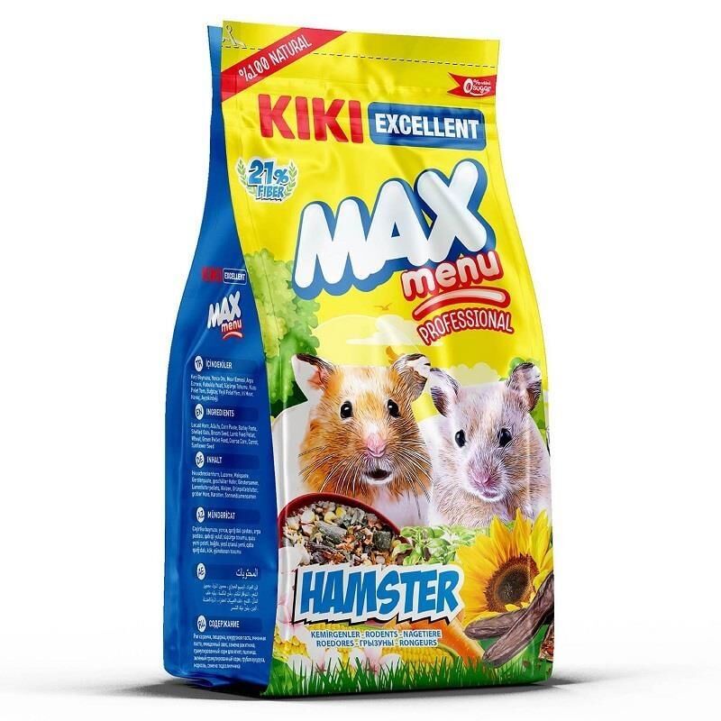 Kiki Excellent Kemirgen Max Menu Hamster Yemi 500 Gr
