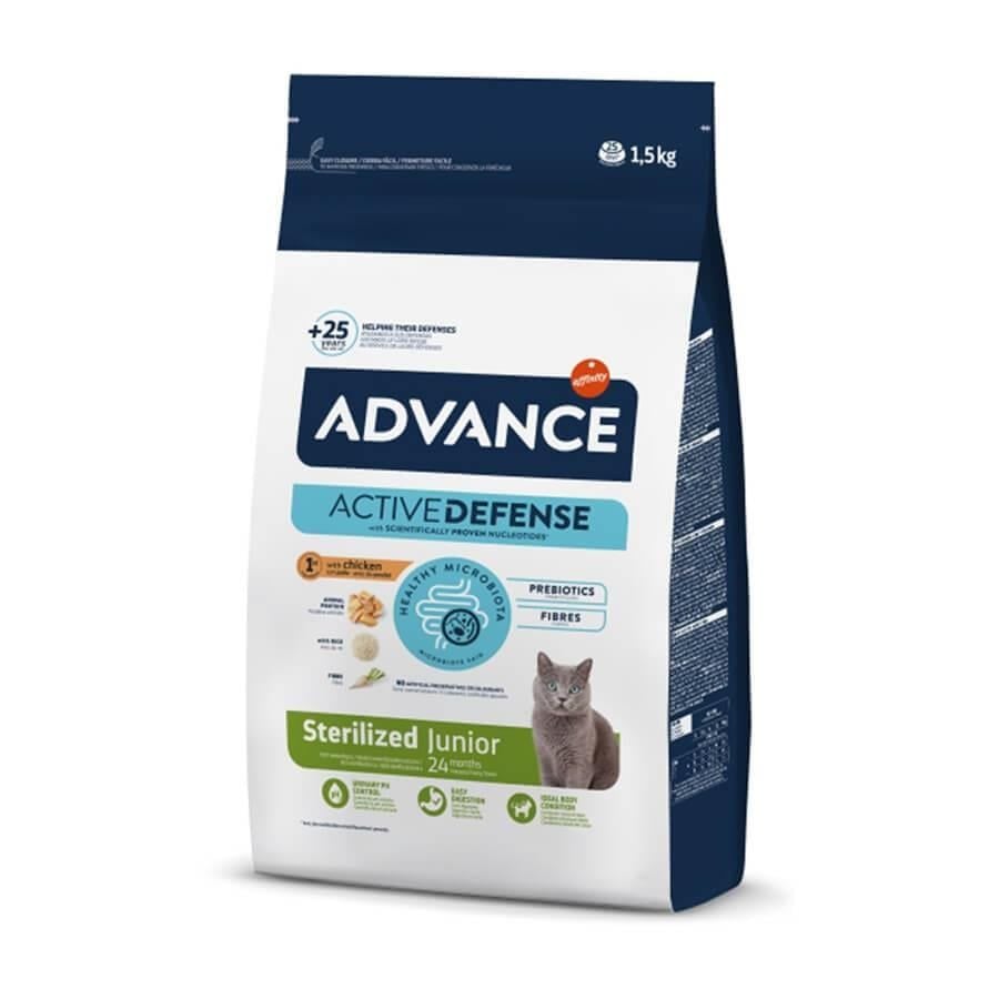 Advance Tavuklu Kısırlaştırılmış Yavru Kedi Maması 1,5 Kg