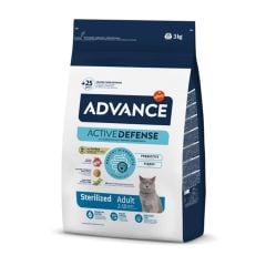Advance Hindi Etli Kısırlaştırılmış Kedi Maması 3 kg