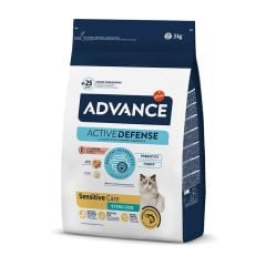 Advance Somonlu Kısırlarştırılmış Kedi Maması 3 Kg