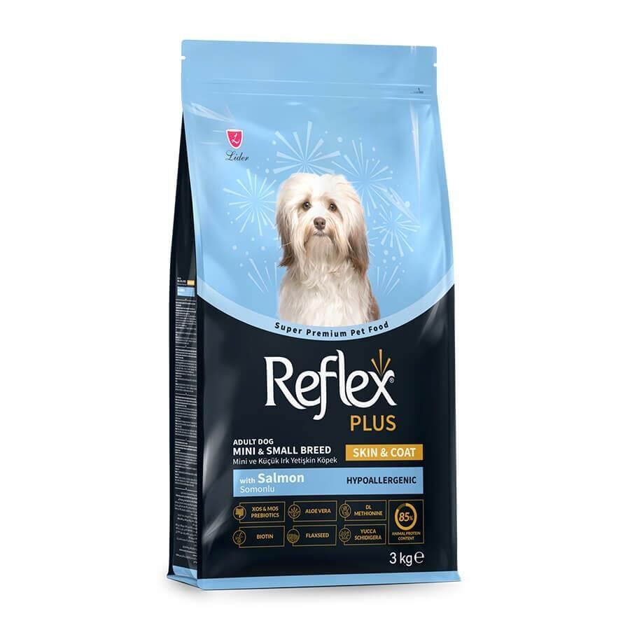 Reflex Plus Skin & Coat Deri ve Tüy Sağlığı İçin Somonlu Küçük Irk Köpek Maması 3 Kg