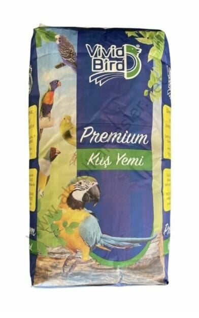 Vividbird Karışık MUHABBET Yemi 20 Kg