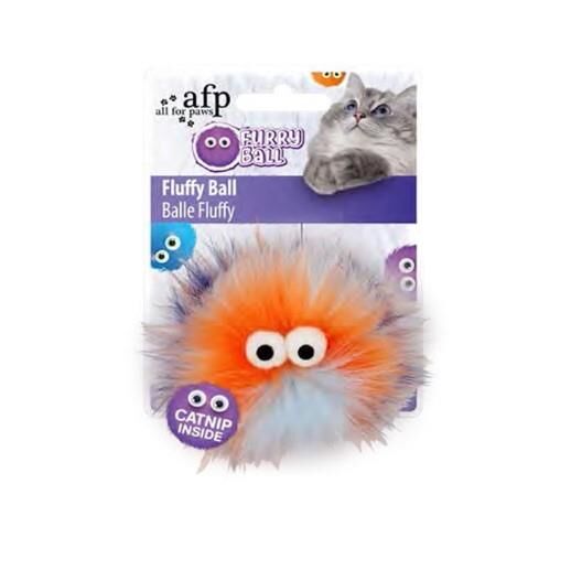 Afp Furry Ball Fluffer Catnipli Turuncu 9,5 x 9 x 5 x5 cm