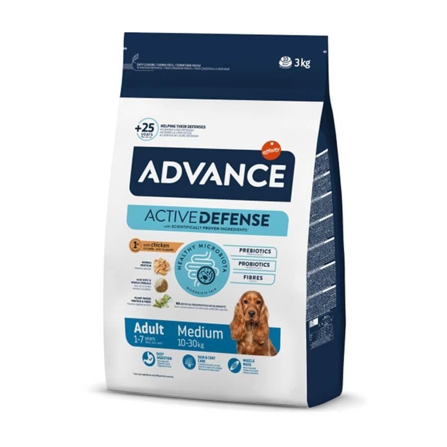 Advance Tavuk Etli Orta Irk Yetişkin Köpek Maması 3 Kg