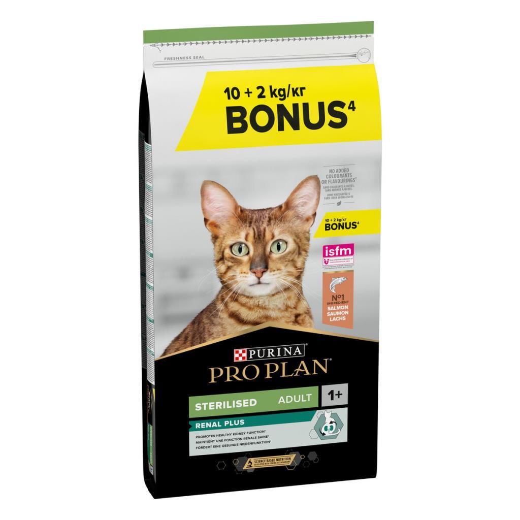 Pro Plan Somonlu Kısır Kedi Maması 10+2 Kg