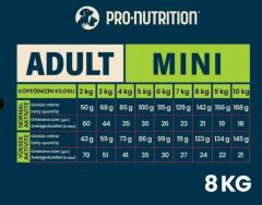 Pro Nutrition Prestige Adult Mini Yetişkin Köpek Maması 8Kg