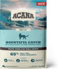 Acana Bountiful Catch Güçlü ve Sağlıklı Kemikler için Balıklı Tahılsız Yetişkin Kedi Maması 4,5 Kg