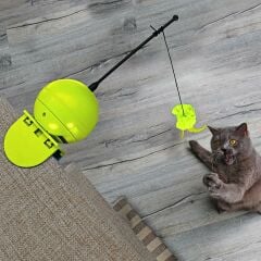 Duvo  Elektronik Klipsli Asılabilir Yeşil Kedi Oltası