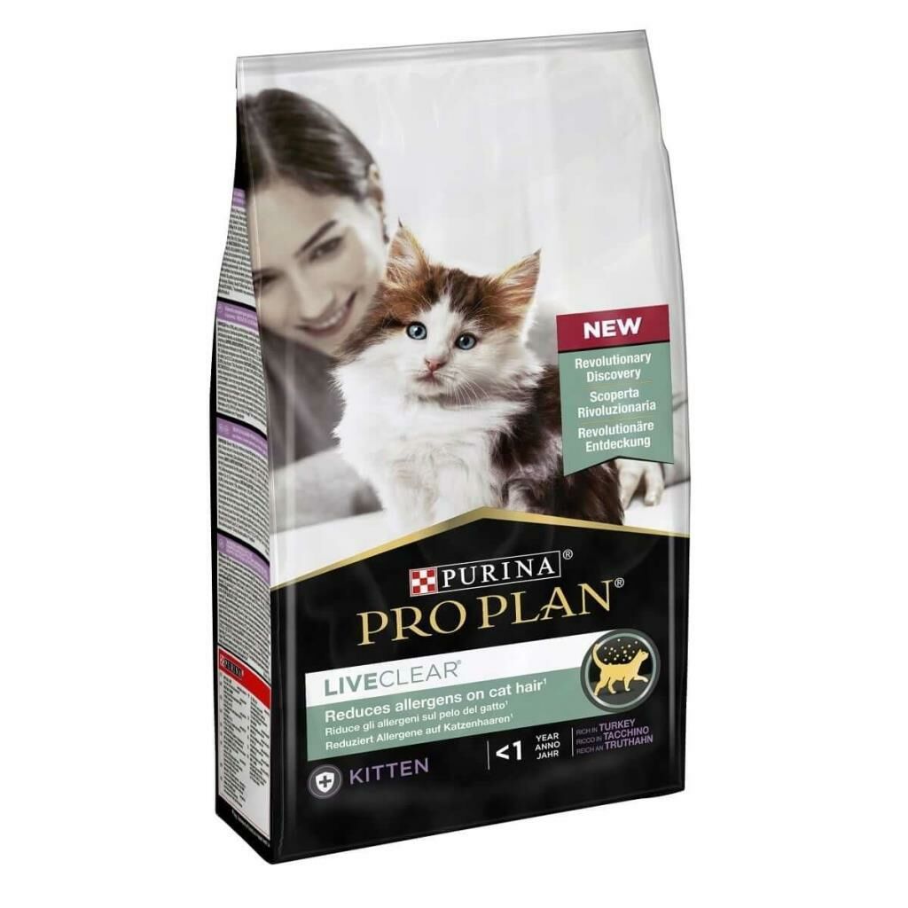 Pro Plan Live Clear Kitten Hindili Yavru Kedi Maması 1.4 kg