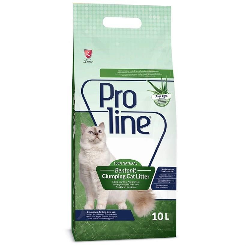 Proline Aloe Veralı Topaklanan Kedi Kumu 10 Lt