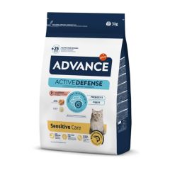 Advance Somonlu Hassas Yetişkin Kedi Maması 3 Kg