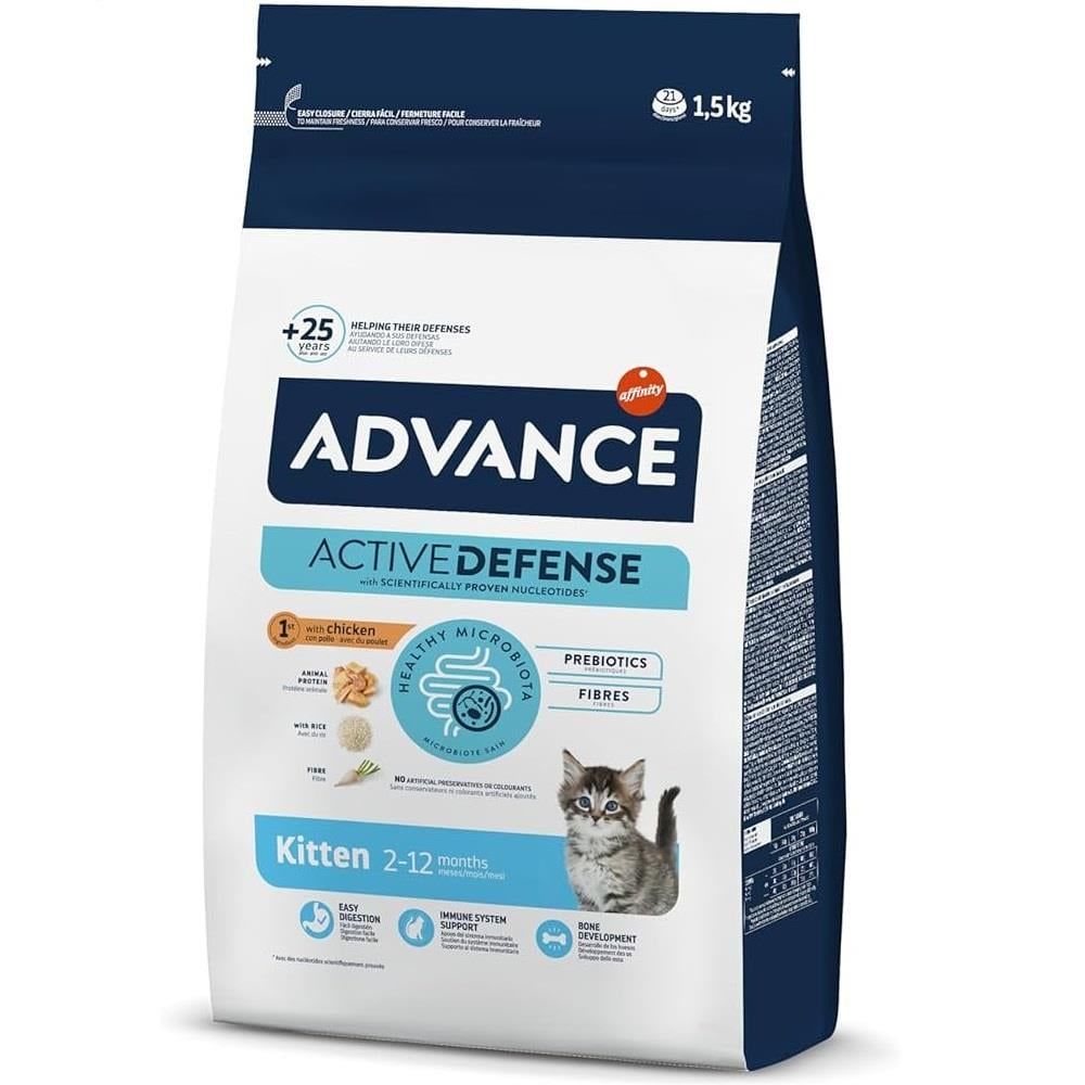 Advance Tavuklu Yavru Kedi Maması 1,5 Kg