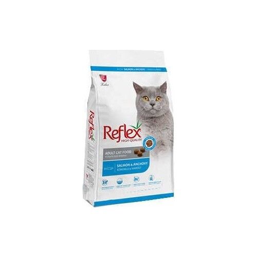 Reflex Salmon Anchovy Somonlu ve Hamsili Yetişkin Kedi Maması 2 Kg