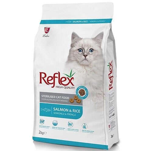 Reflex Somonlu ve Pirinçli Kısırlaştırılmış Kedi Maması 2 kg