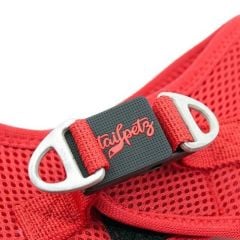 Tailpetz Air Mesh Harness Göğüs Tasması Kırmızı Medium