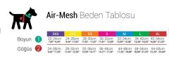 Tailpetz Air Mesh Harness GöğüsTasması Neon Pembe XXS