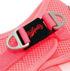 Tailpetz Air Mesh Harness GöğüsTasması Neon Pembe Medium