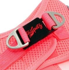 Tailpetz Air Mesh Harness GöğüsTasması Neon Pembe XS