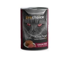 ProChoice Dana Etli Yetişkin Kedi Konservesi 400 Gr