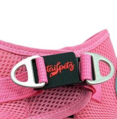Tailpetz Air Mesh Harness Göğüs Tasması Pembe XS