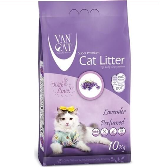 VanCat Lavanta İnce Kedi Kumu 10 Kg