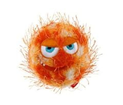 Gigwi Crazy Ball Çılgın Kirpi Top 6 Cm Turuncu Kedi Köpek Oyuncağı