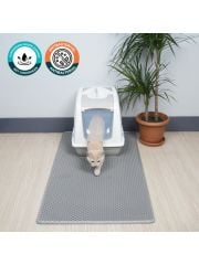 Eva Kedi Tuvalet Paspası Gri 60x110 Cm